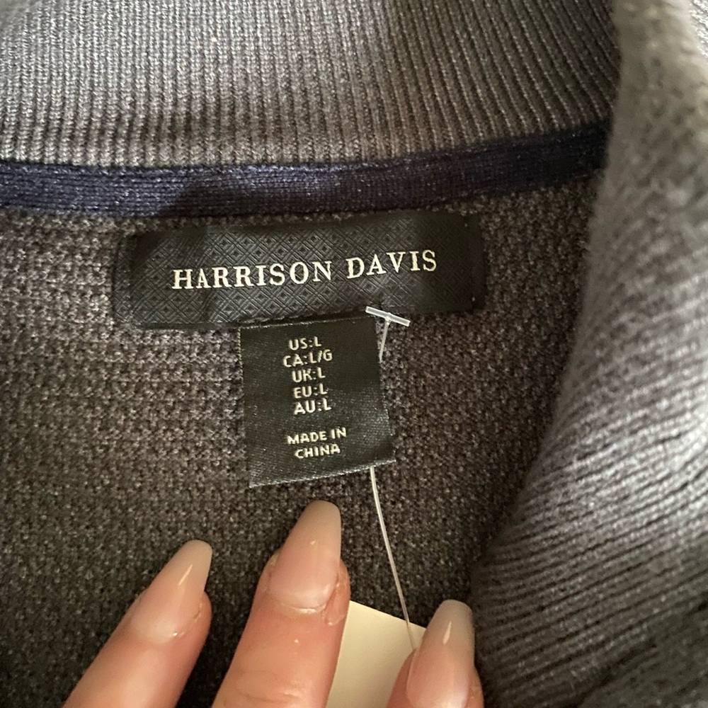 Harrison Davis Sweater Vest sz L - Picture 2 of 6